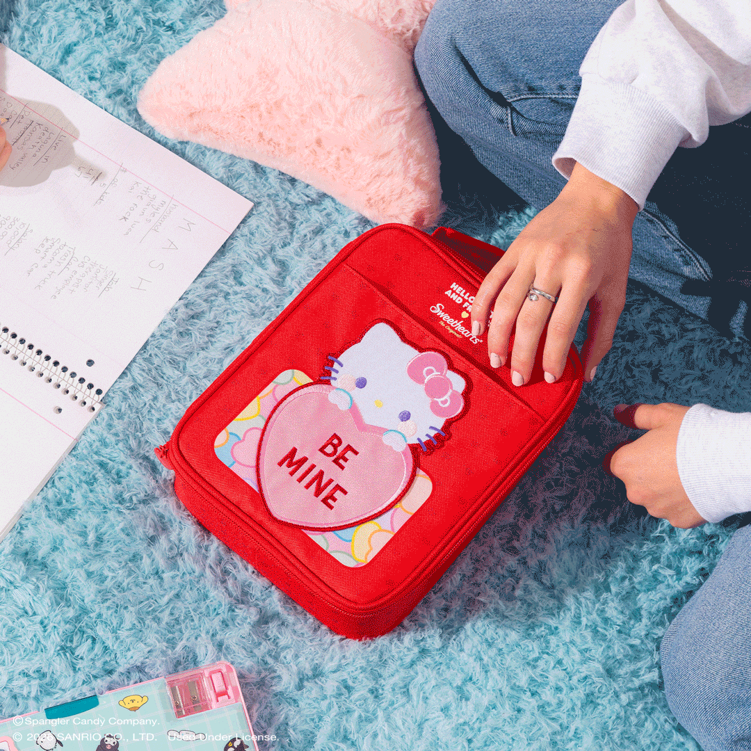 hello-kitty-and-friends-x-sweethearts-candies-slim-lunch-cooler-l1 SanrioxSweethearts_NATIVE_PDP_Vertical-Lunch_GIF.gif